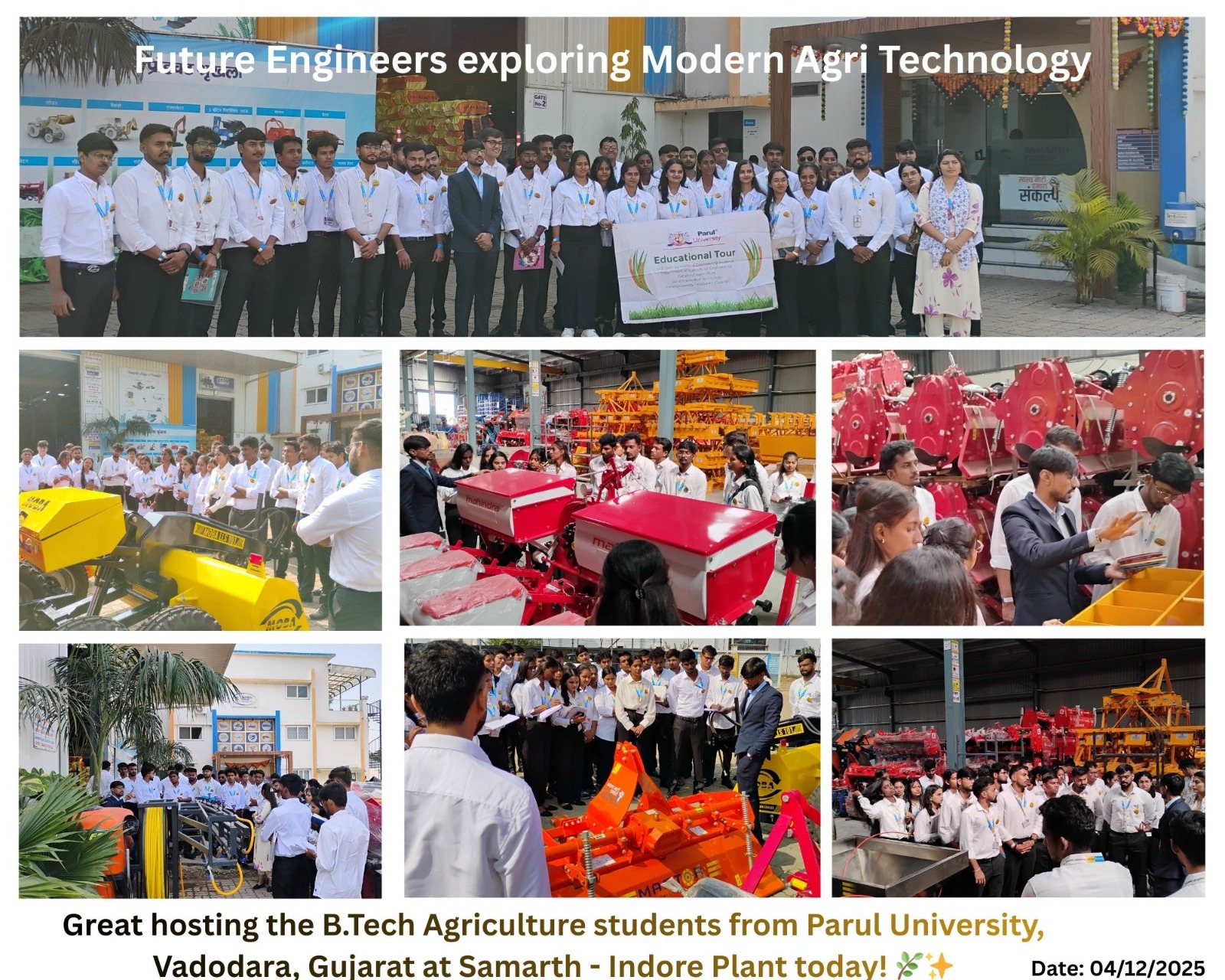 Future Engineers exploring Modern Agri Technology