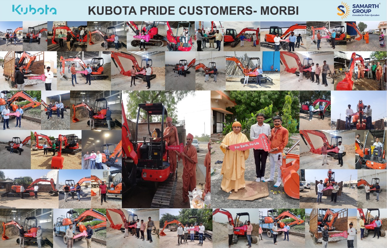 Kubota Mini Excavator Pride Customers