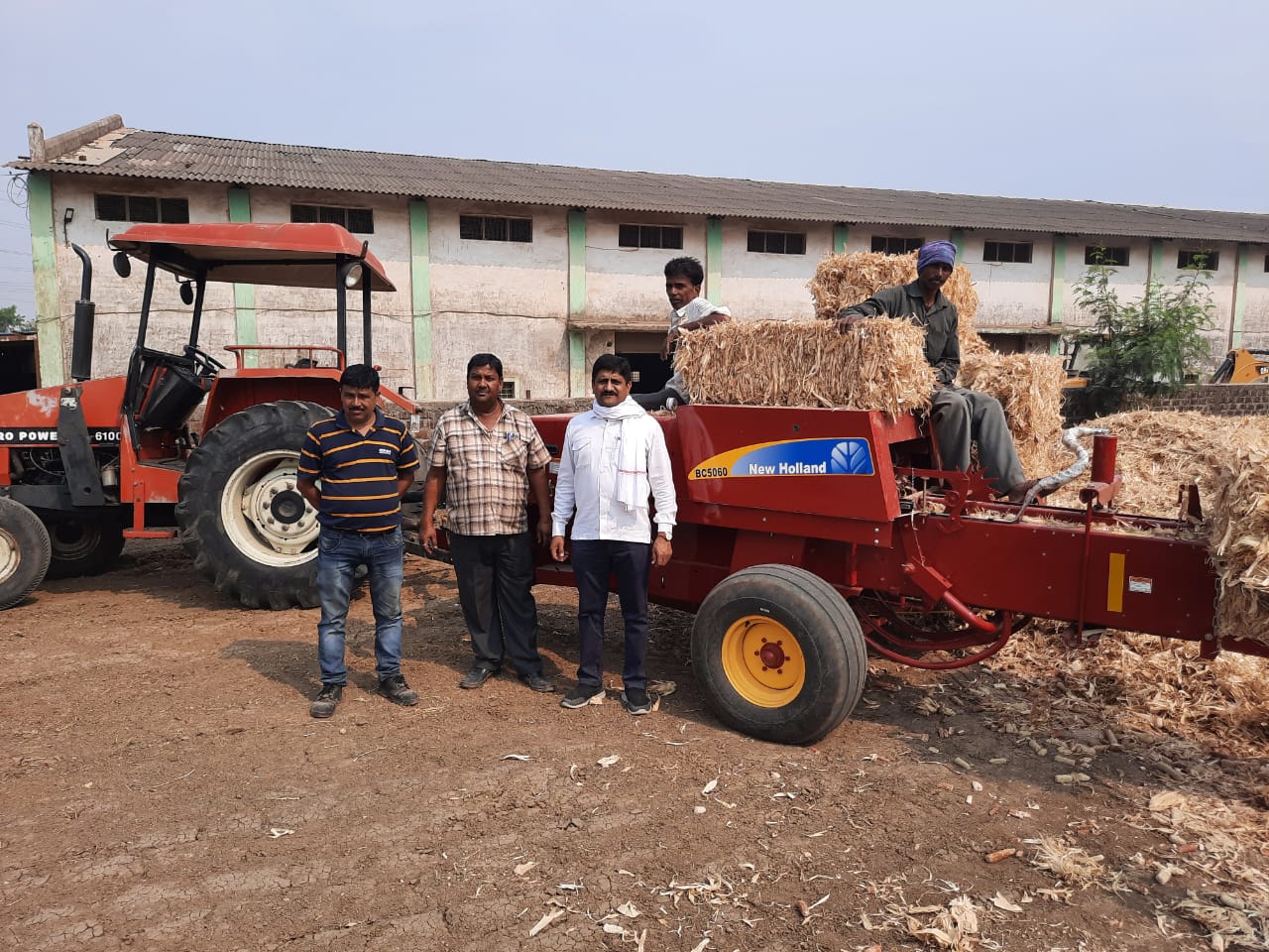 New Holland Square Baler